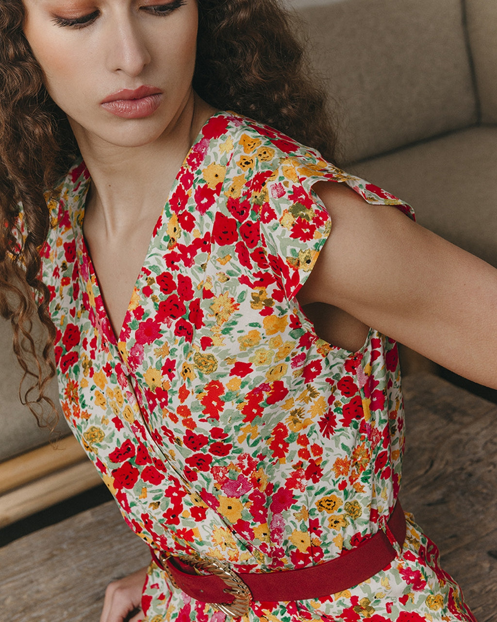 Vestido Largo Jasmine Rojo