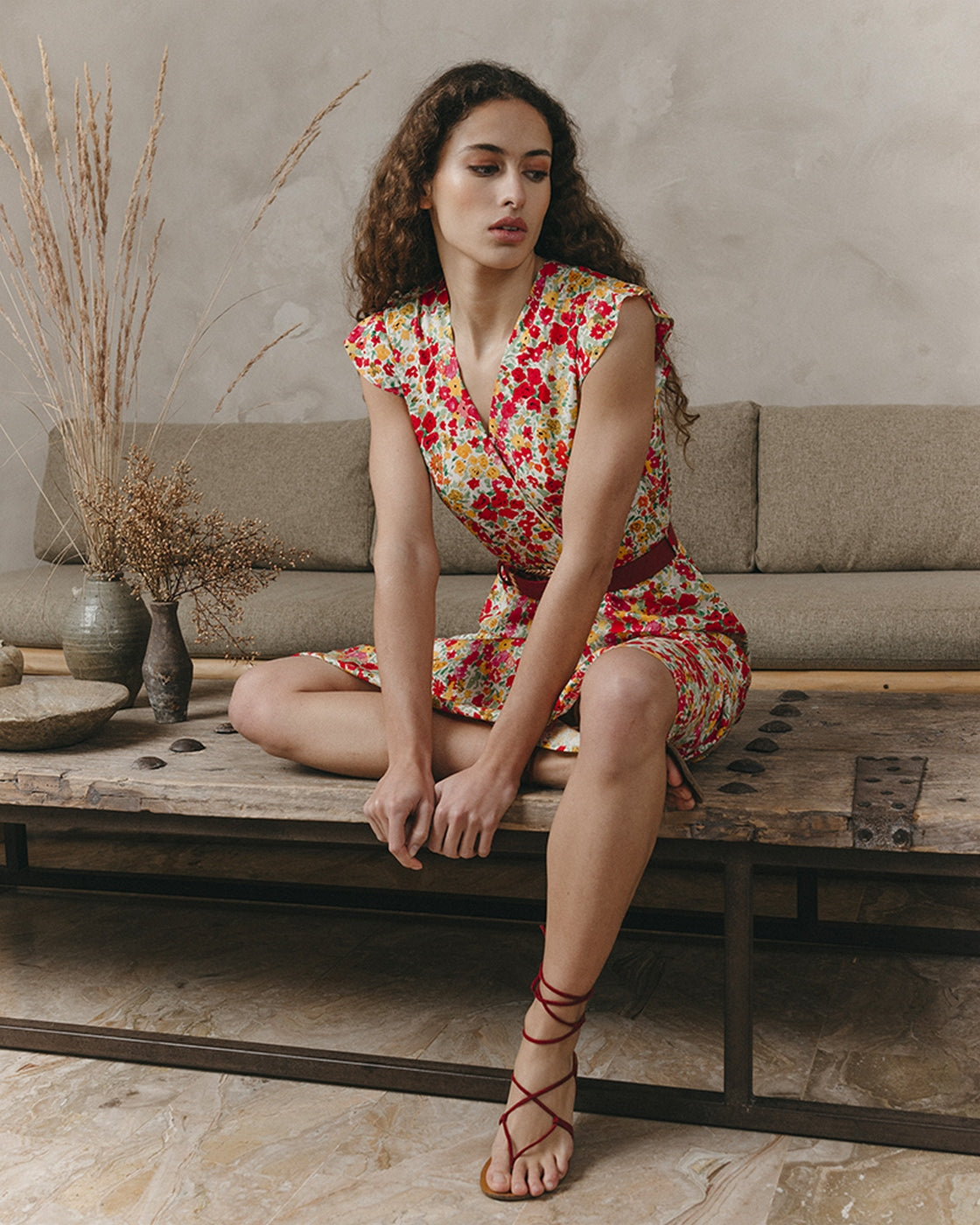 Vestido Largo Jasmine Rojo