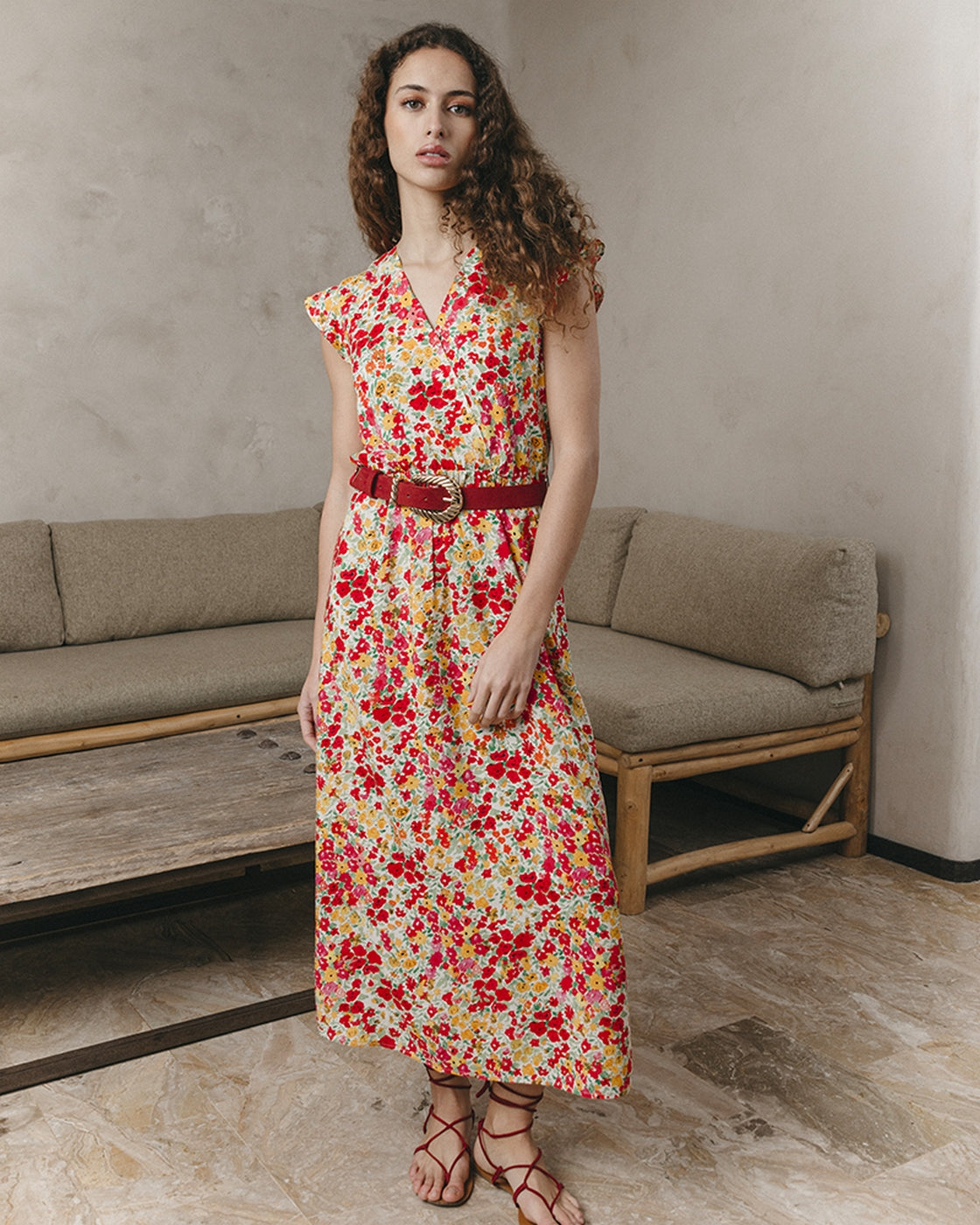 Vestido Largo Jasmine Rojo