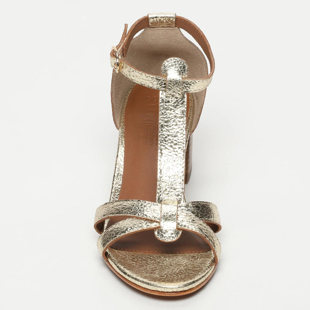 Tacones Jaya - Oro crujiente
