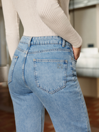 Wide Leg Jeans Light Blue