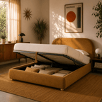 Jelly - Lit Coffre - Bouclette - Ocre