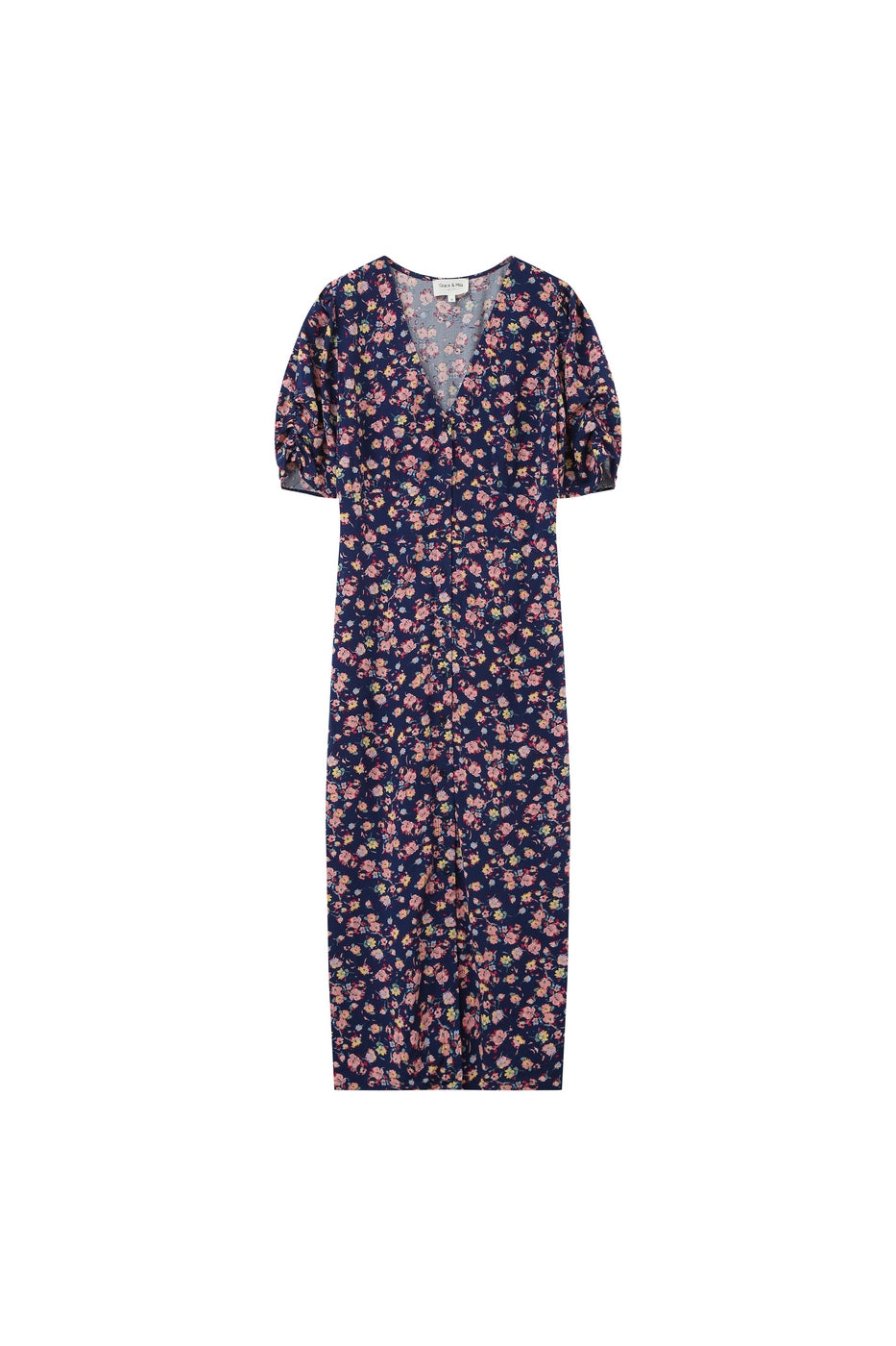 Vestido Midi Jemmapes - Marino
