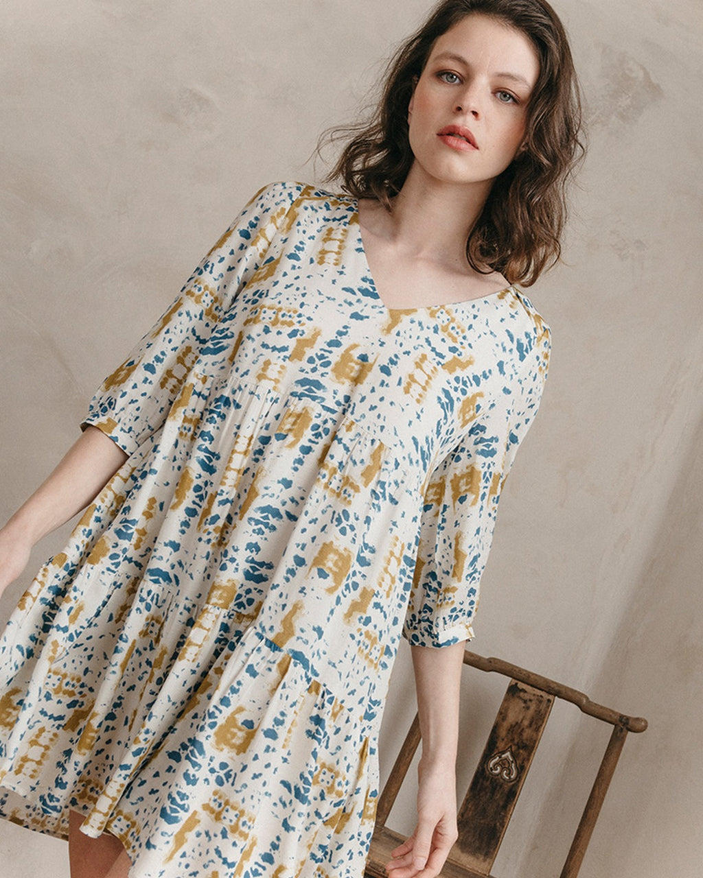 Robe Courte Jemma - Beige