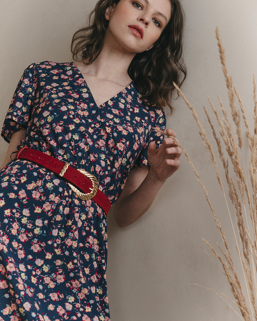 Robe Courte Jessy - Marine