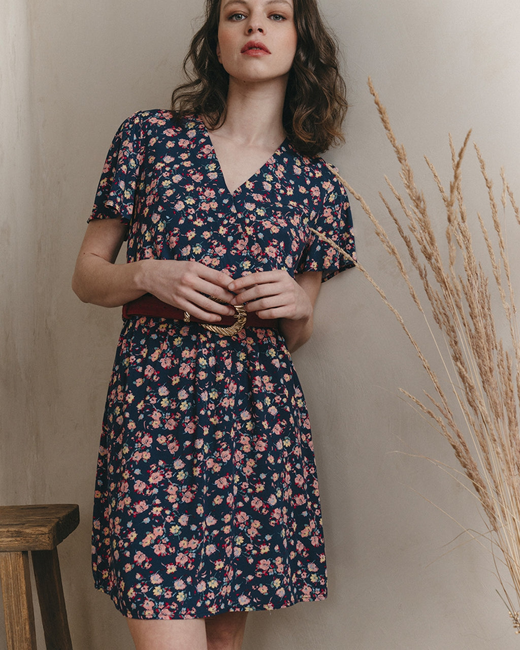 Robe Courte Jessy - Marine
