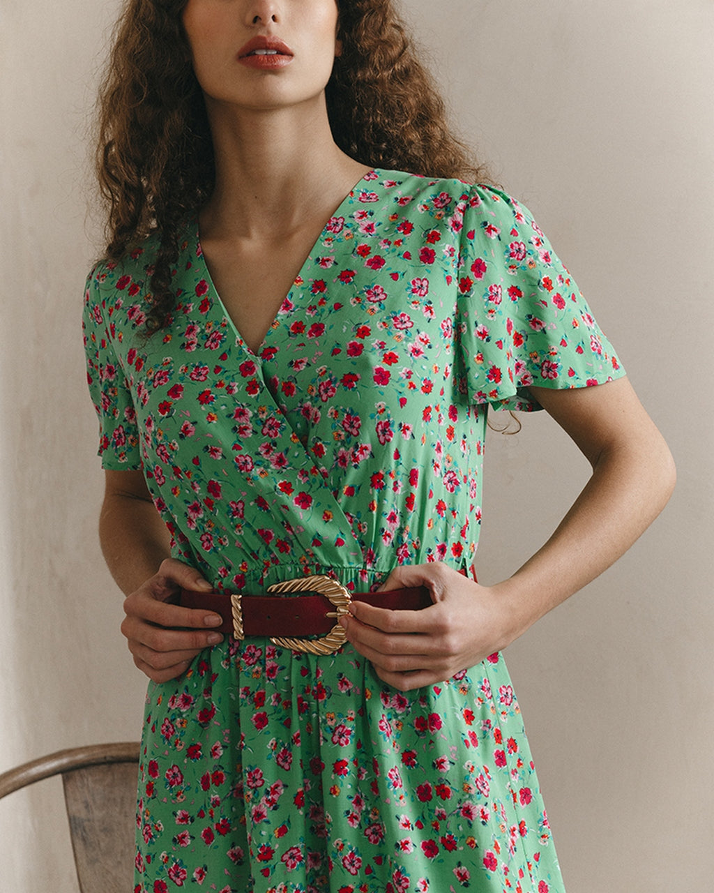 Vestido Corto Jessy Verde