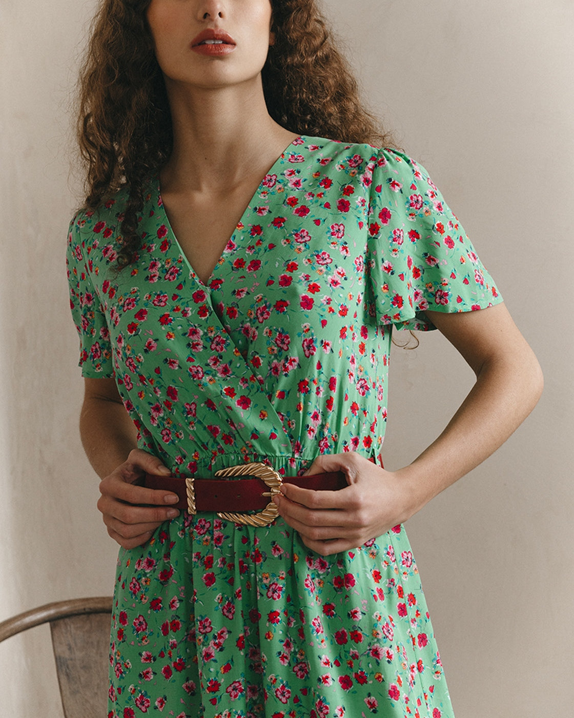 Vestido Corto Jessy Verde