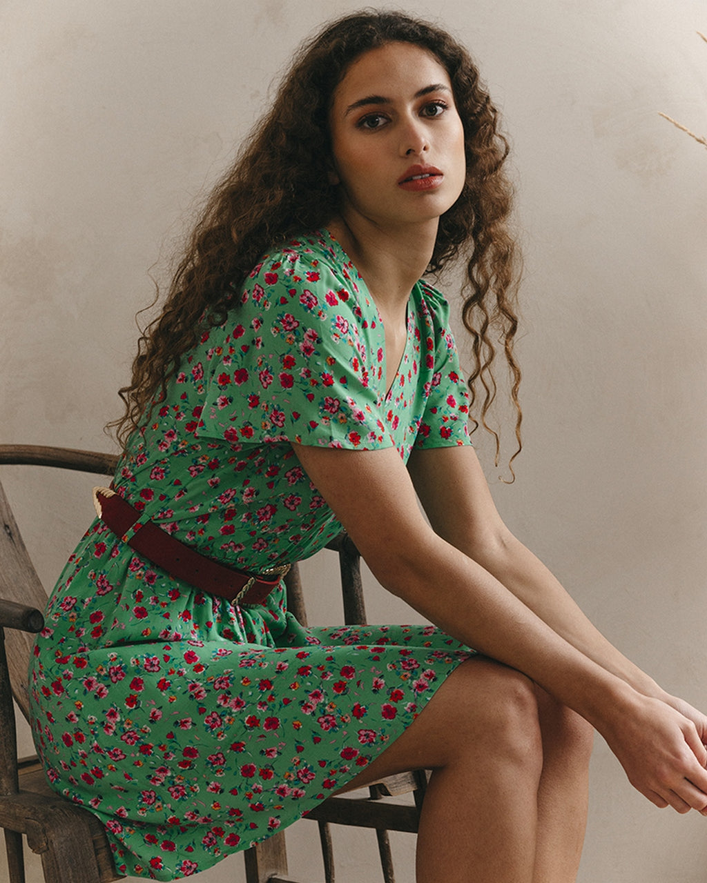 Vestido Corto Jessy Verde