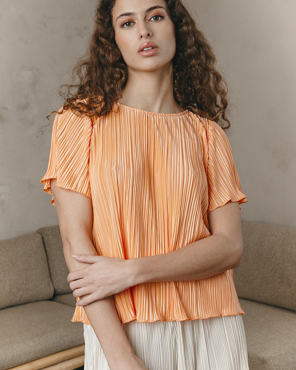 Blouse Jeux - Orange