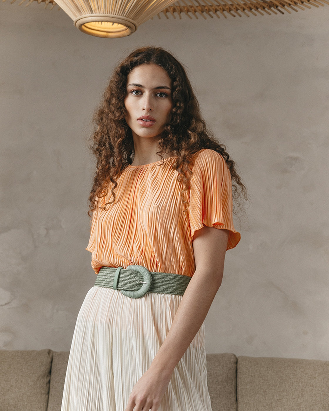 Blouse Jeux - Orange