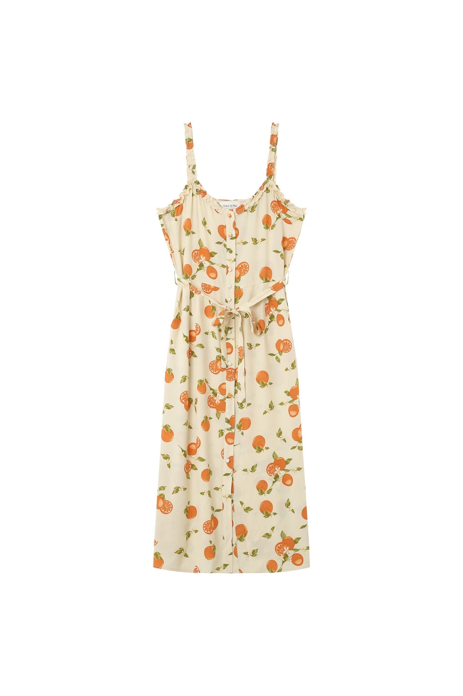Vestido Midi Jillian - Beige