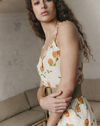 Vestido Midi Jillian - Beige