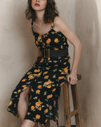 Vestido Midi Jillian - Negro