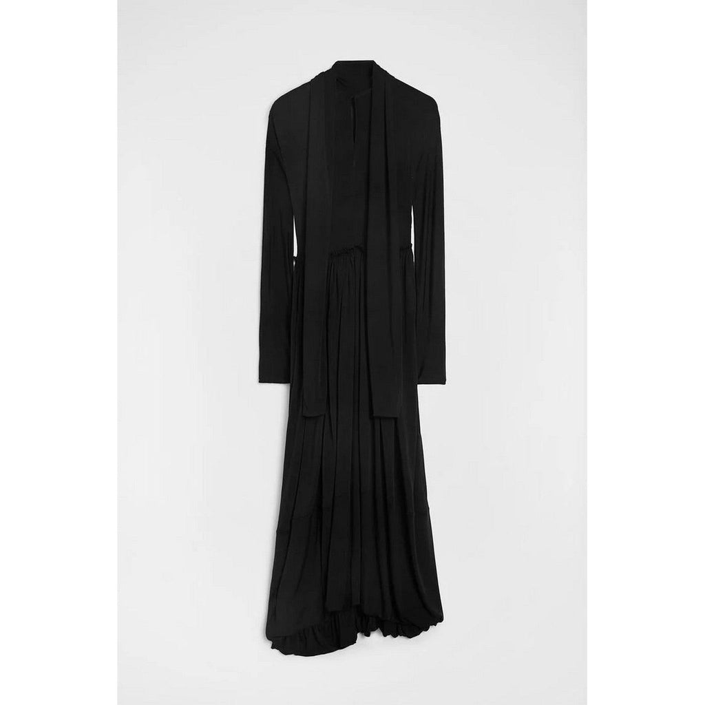 Robe Dress Ls - Black - Femme