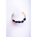 Rough Nature Bracelet - Gold+Blue - Women