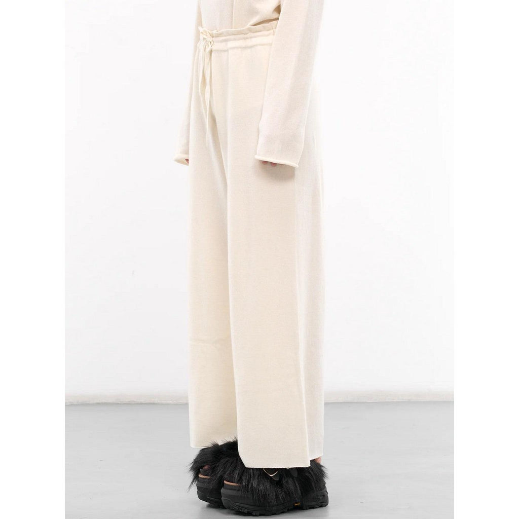 Trousers - Light Pastel Yellow - Women
