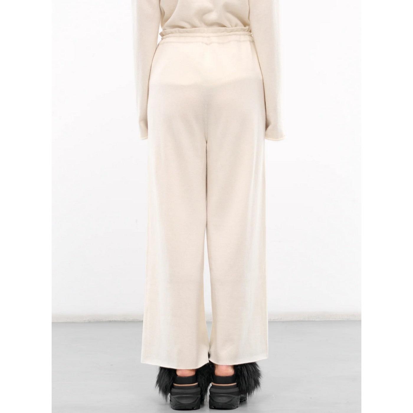 Trousers - Light Pastel Yellow - Women