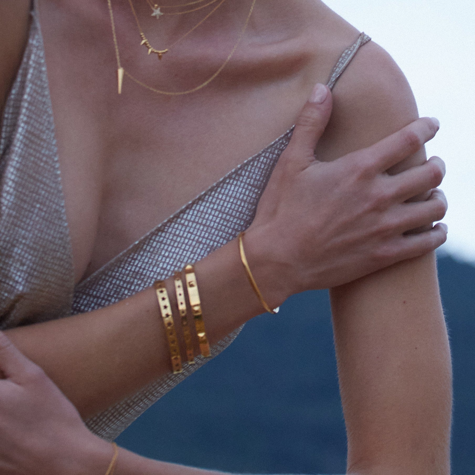 Brazalete dorado Jim
