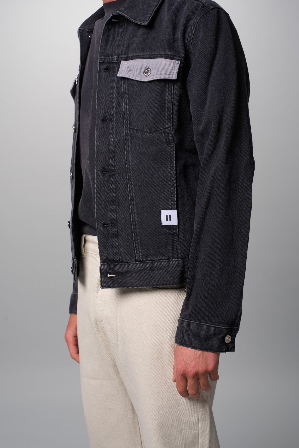 Jeansjacke Jim Anthrazit