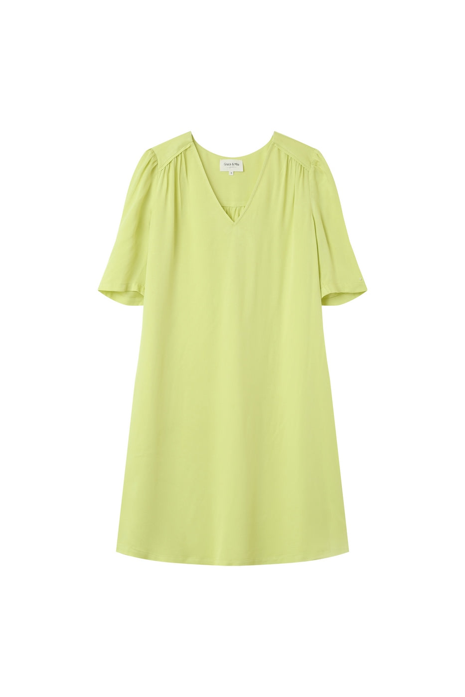Jinette Short Dress - Kiwi