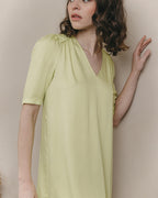 Jinette Short Dress - Kiwi