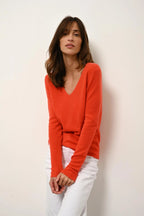 Jersey de Cuello de Pico - Joan - Naranja