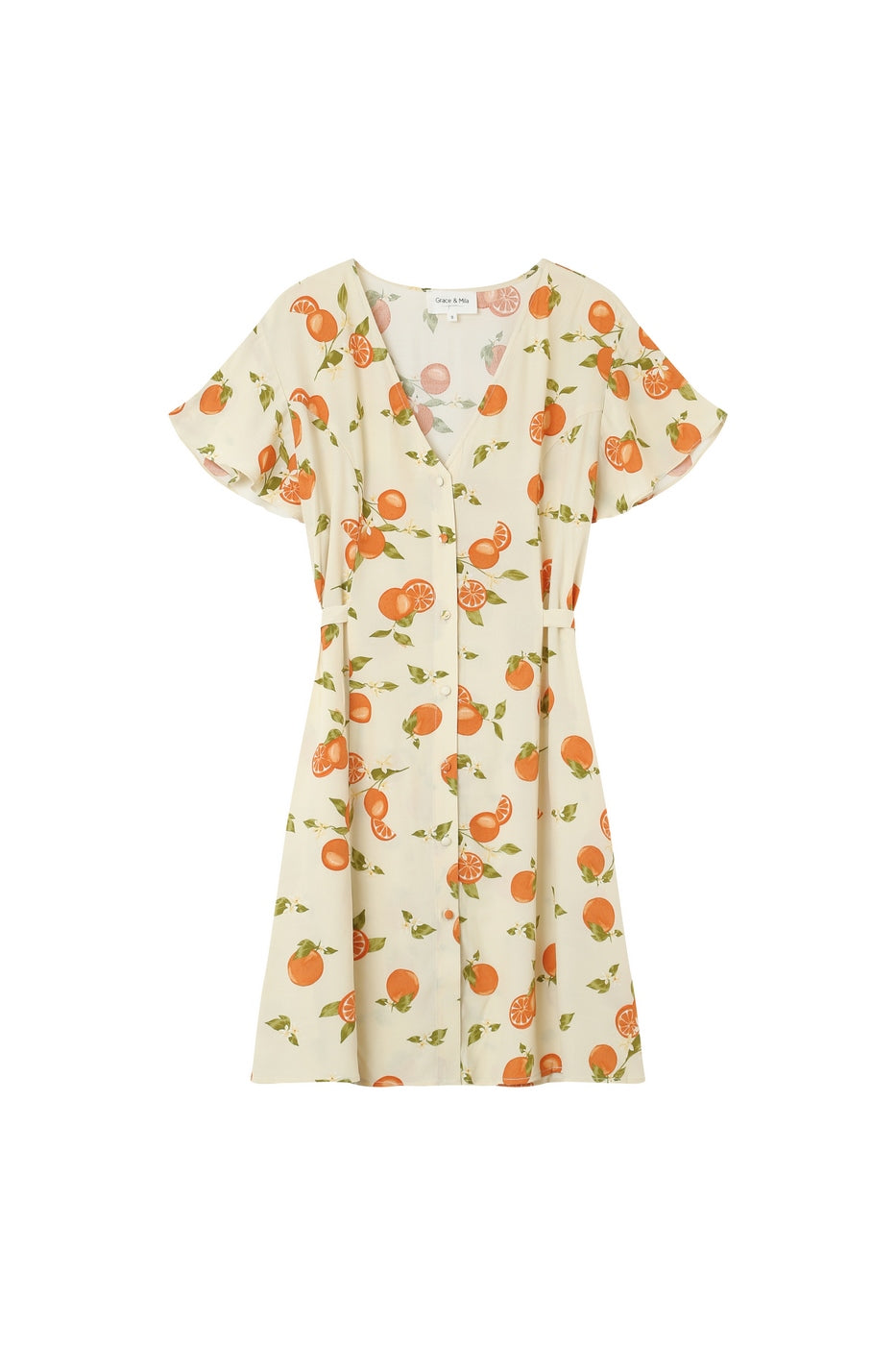 Vestido Corto Jodie - Beige