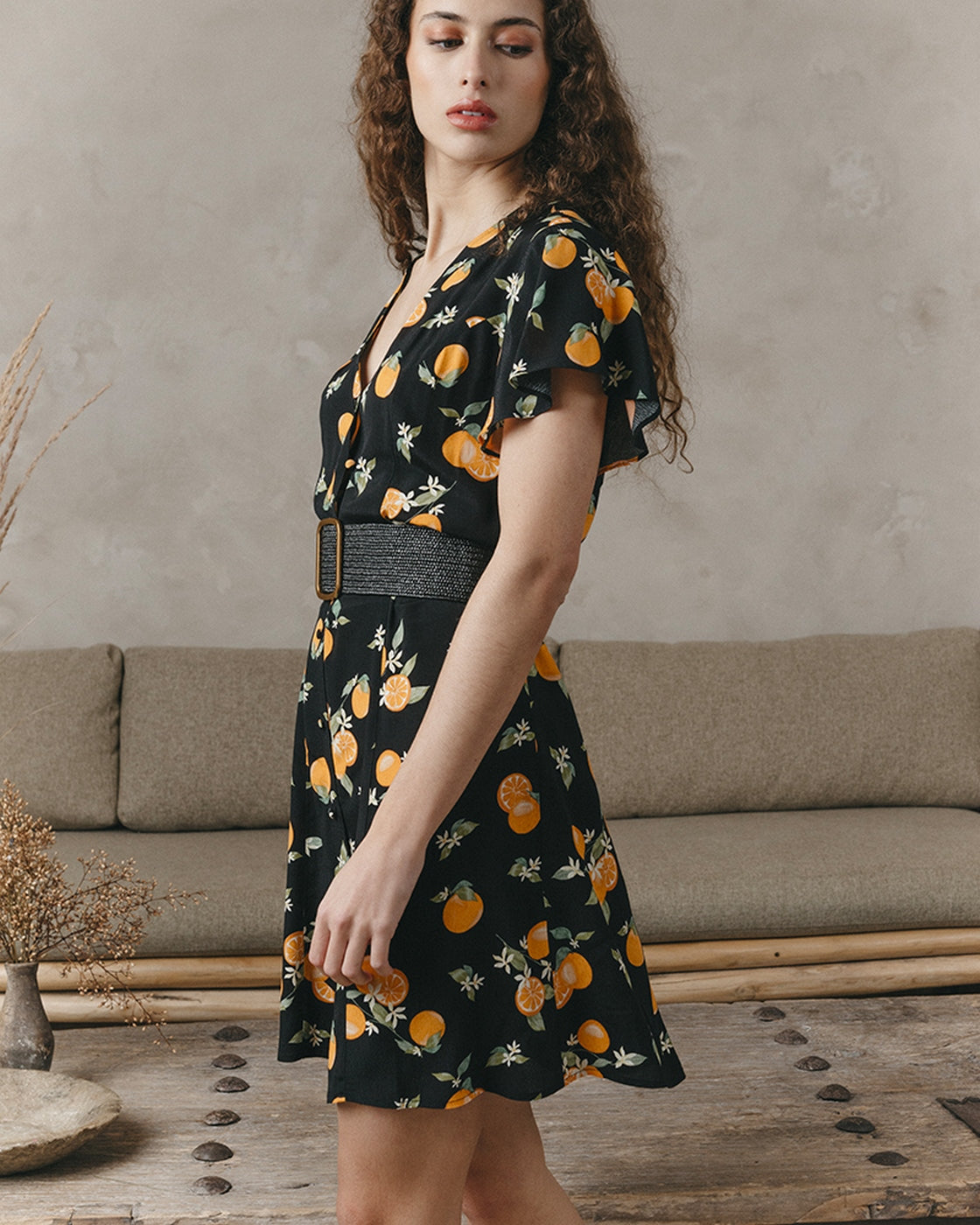 Vestido Corto Jodie Negro