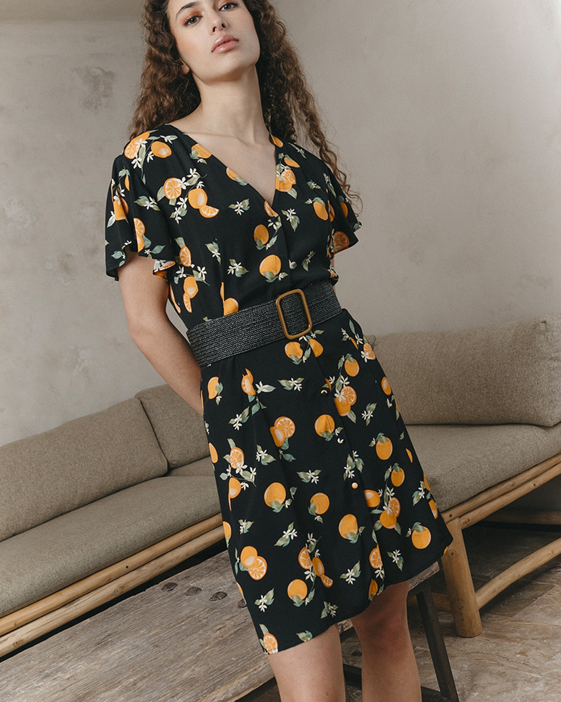 Vestido Corto Jodie Negro