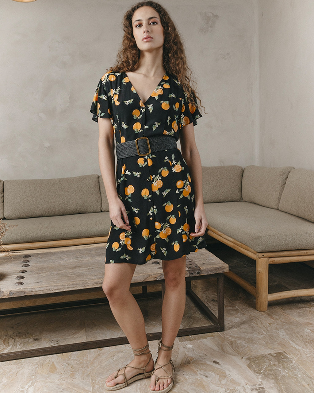 Vestido Corto Jodie Negro