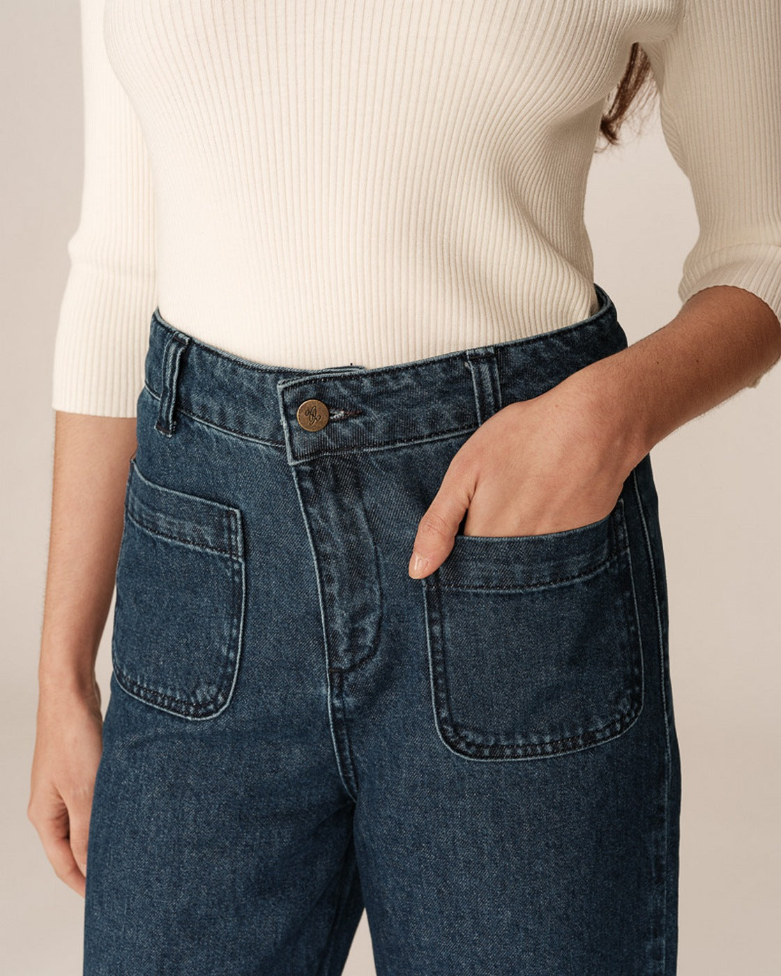 Jean Joe - Medium Blue