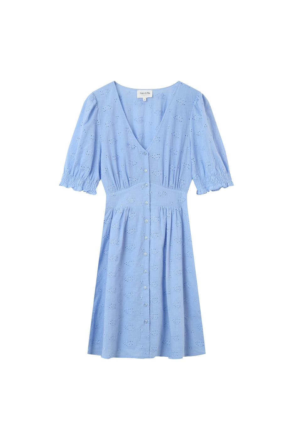 Vestido Corto Joie - Azul