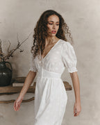 Joie Short Dress - Ecru