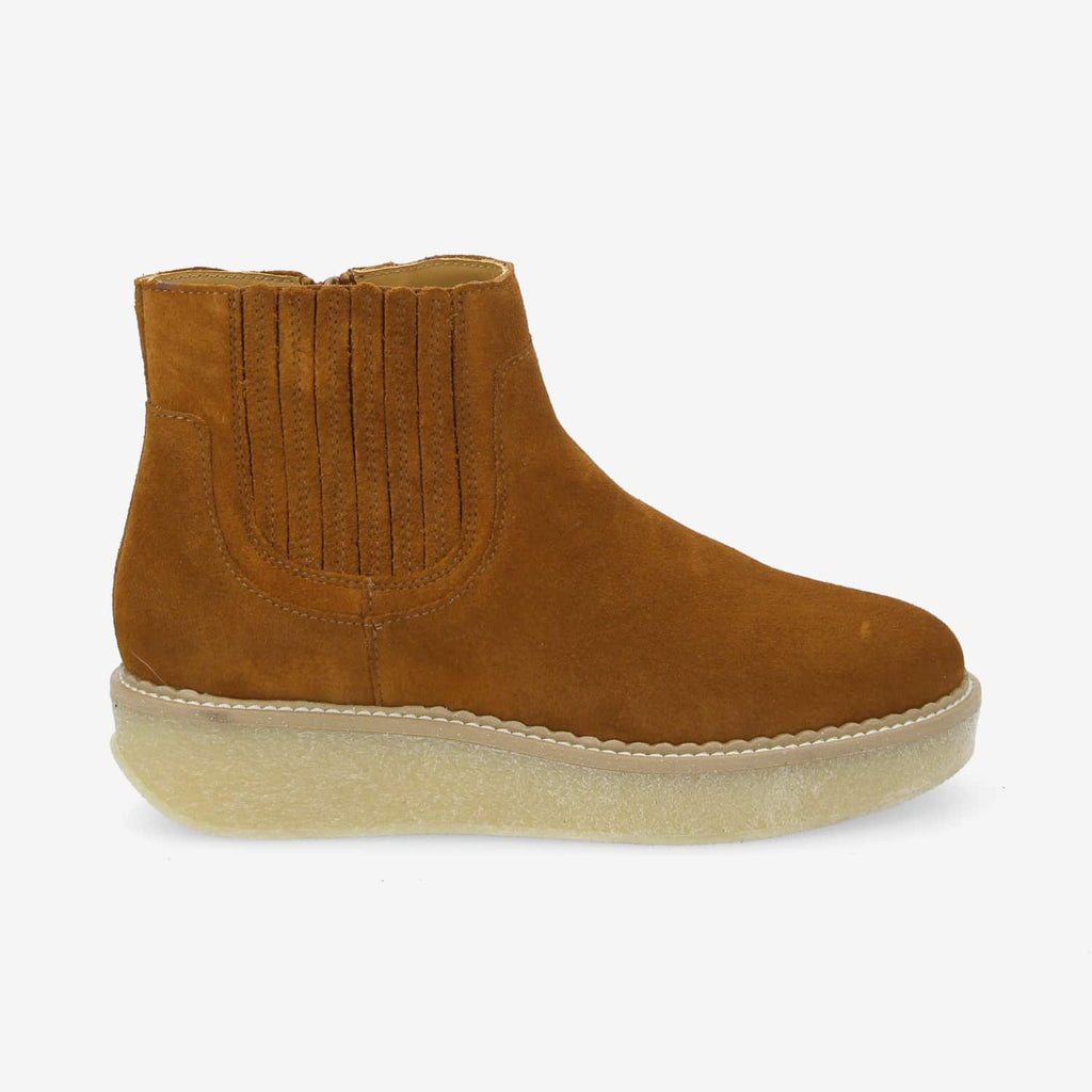Pallas Zip Beetle W - Suede - Caramel