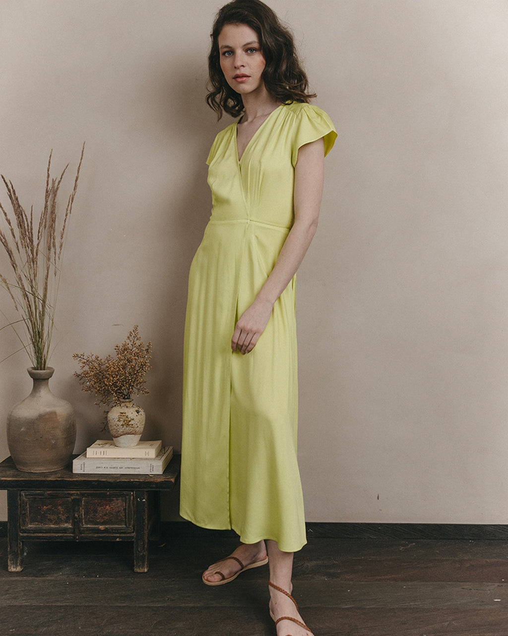 Vestido Largo Jolie - Kiwi