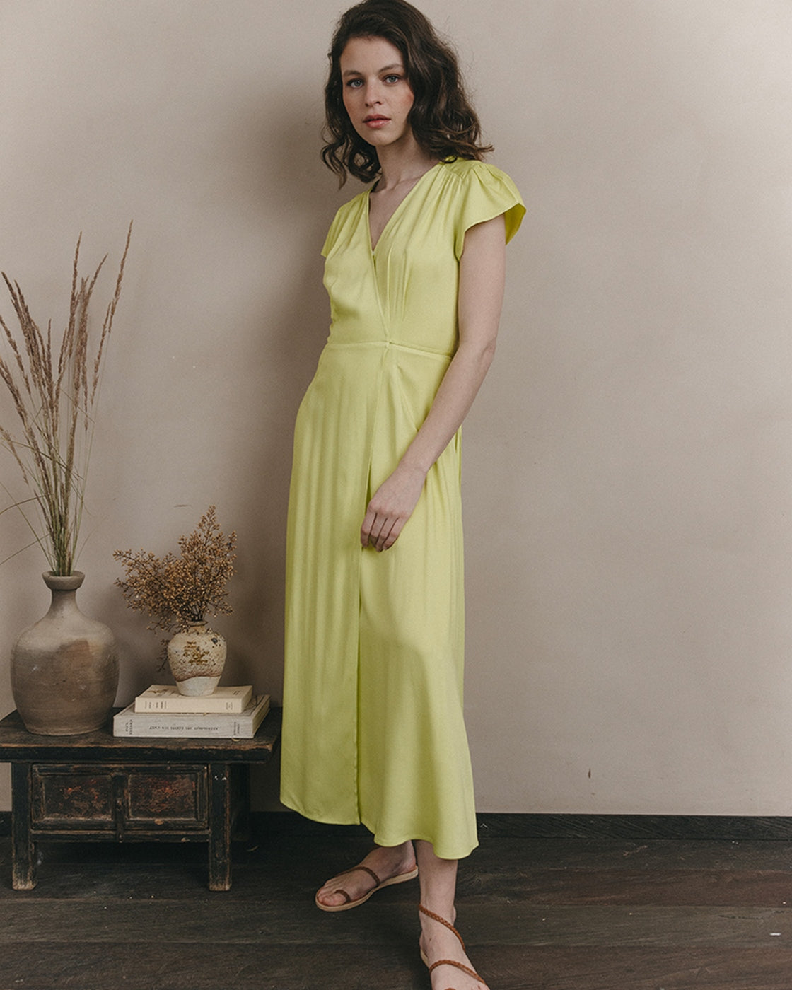 Vestido Largo Jolie - Kiwi