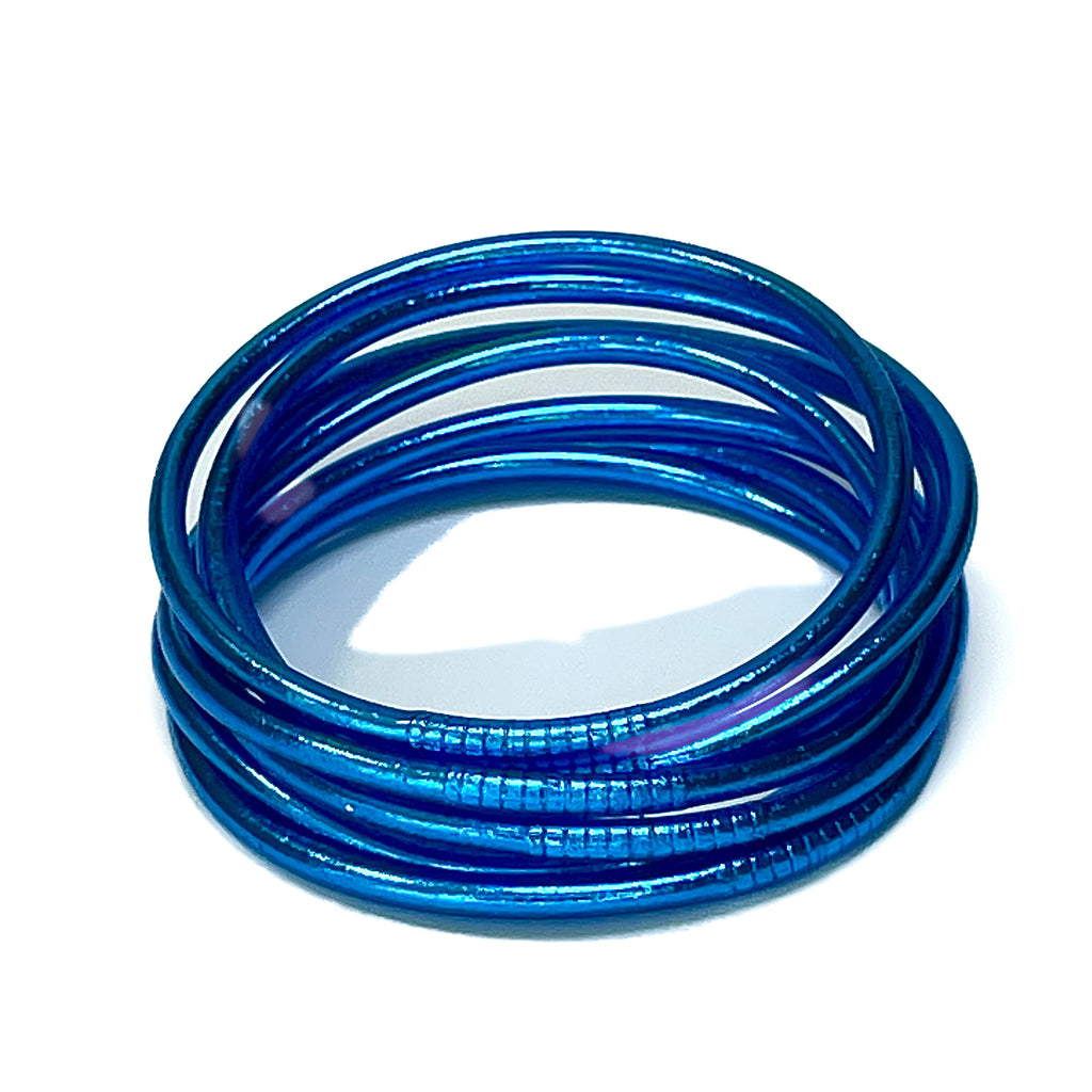 Brazalete Budista Fino Zafiro