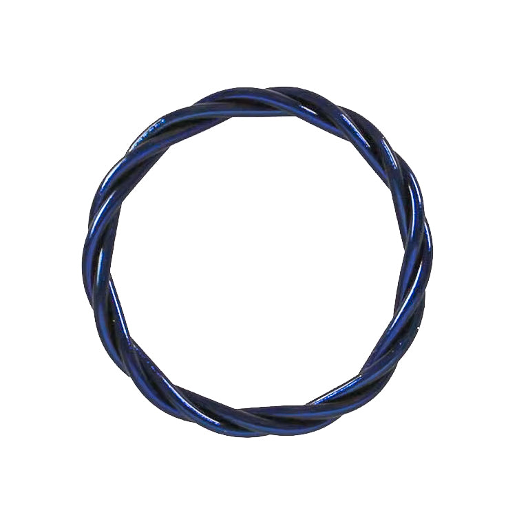 Aro Budista Mantra Azul Marino
