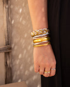 Jonc Budista Mantra Gold