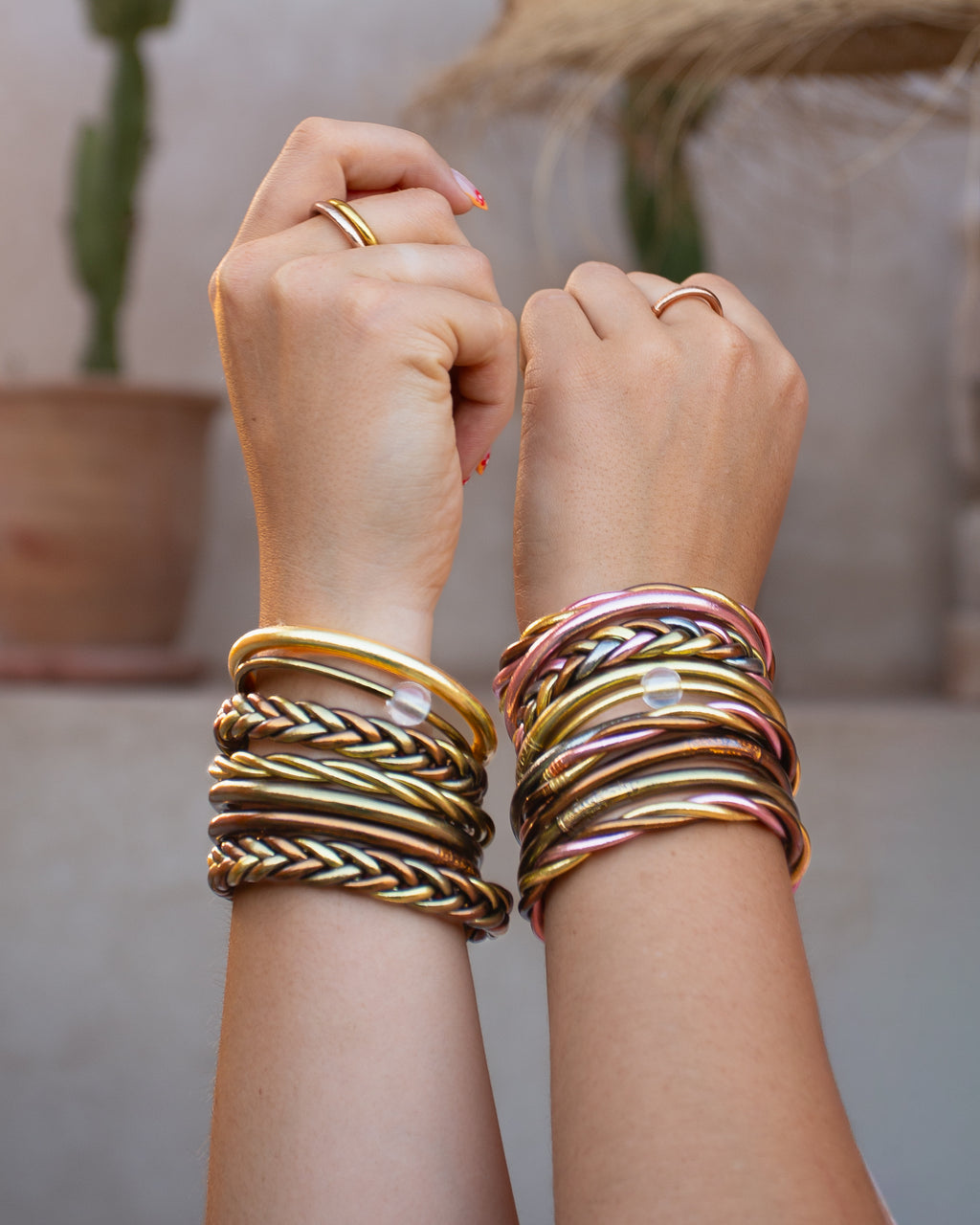 Aro Budista Mantra Light Gold