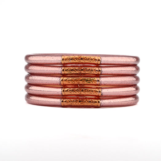 Jonc Budista Mantra Pink Gold mantra Gold