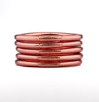 Jonc Budista Mantra Pink Gold