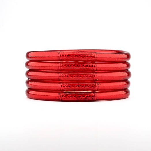Aro Budista Mantra Rojo Amor