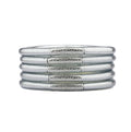 Jonc Budista Mantra Silver