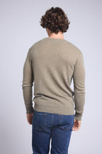 Jersey de cuello redondo Josh - Verde caqui - Hombre