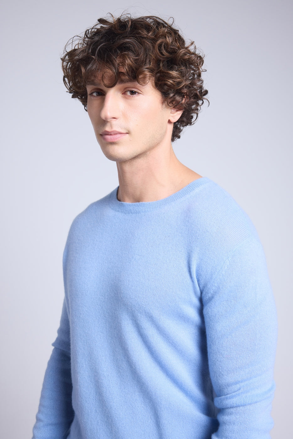 Jersey de cuello redondo Josh - Azul cielo - Hombre