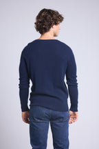 Jersey de cuello redondo Josh - Azul marino - Hombre
