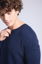 Jersey de cuello redondo Josh - Azul marino - Hombre