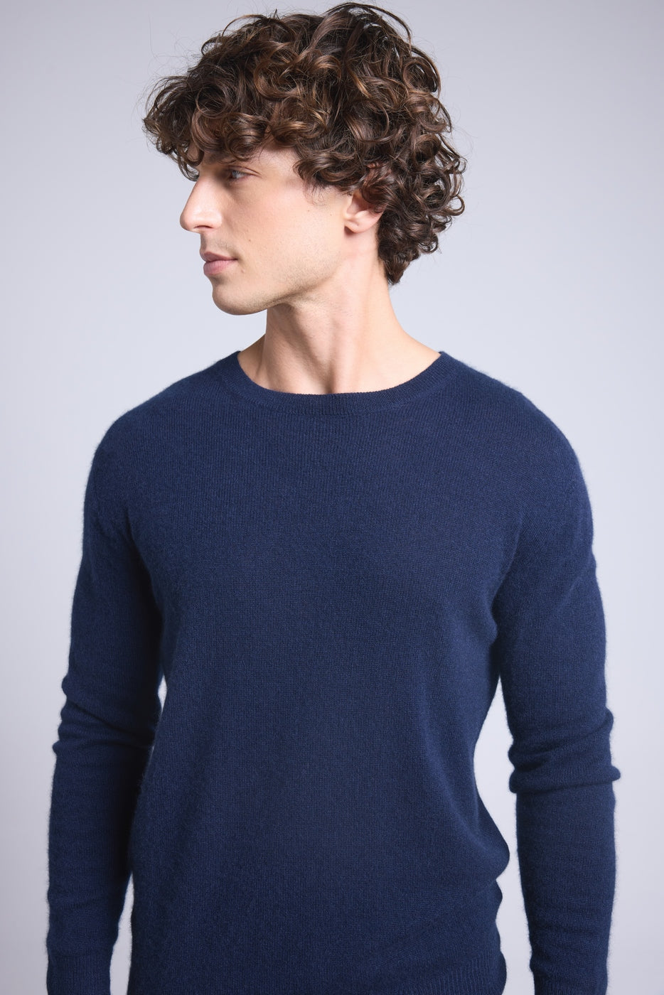 Jersey de cuello redondo Josh - Azul marino - Hombre